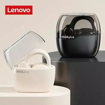 Lenovo LP76 OWS наушники-крючки Bluetooth 5,3 игровая спортивная гарнитура с низкой задержкой Hi-Fi стерео наушники с шумоподавлением