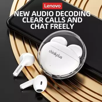 Lenovo LP80 Pro/RGB TWS Беспроводная Bluetooth V5.3 Спортивная гарнитура HIFI Наушники с двойным шумоподавлением Игровые наушники RGB с низкой задержкой