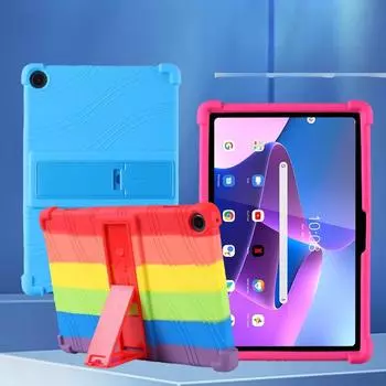 Lenovo M10 3-го поколения 10,1-дюймовый силиконовый защитный чехол с подставкой TB328XU/TB328FU