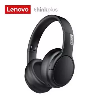 Lenovo TH20 Gaming Headphones Wireless Bluetooth 5.3 Foldable Sport Headphone Music Earphone чёрный