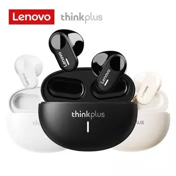 Lenovo thinkplus LP19 TWS Wireless Bluetooth Earphones Sports Earbuds чёрный