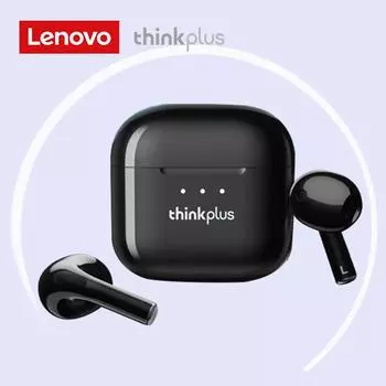 Lenovo thinkplus LP23 TWS Wireless Bluetooth Earphones Sports Earbuds Touch Headset чёрный
