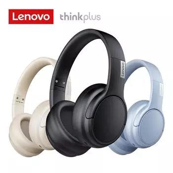 Lenovo thinkplus TH20 Wireless Bluetooth Headphones Foldable Sport Headset чёрный