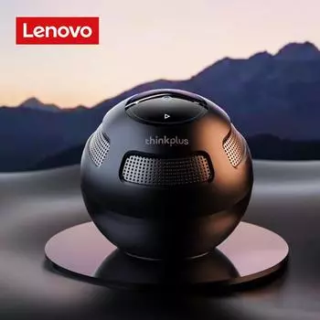 Lenovo TS5 Bluetooth 5.3 Динамик Сабвуфер Портативный плеер Динамик объемного звучания Открытый долговечный громкоговоритель чёрный