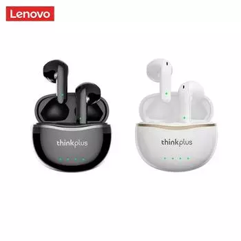 Lenovo X16 Наушники Bluetooth 5.2 TWS Беспроводные наушники Стерео Спортивные наушники-крючки с двойным HD-микрофоном