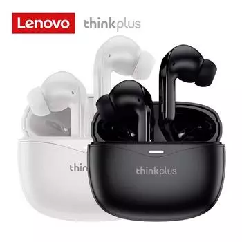 Lenovo XT52 Bluetooth5.4 Wireless Earphones HiFi Music Sound Earbuds 18h Ultra Standby Time Headset чёрный