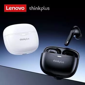 Lenovo XT52 Bluetooth 5.4 Earphones TWS Hifi Stereo Wireless Headphones Gamer Headset Noise Reduction Sports Earbuds чёрный