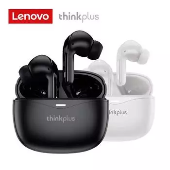 Lenovo XT52 TWS Bluetooth Earphones Wireless Headphones Sports Earbuds чёрный