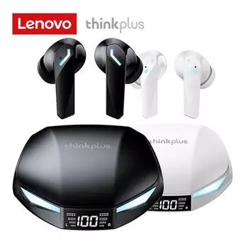 Lenovo XT53 Wireless Bluetooth Earphones LED Digital Display Gaming Earbuds белый