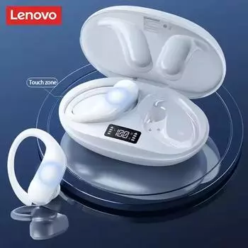 Lenovo XT55 Беспроводные Bluetooth-наушники Игровые стереогарнитуры с шумоподавлением Длительный срок службы батареи Спортивные наушники чёрный