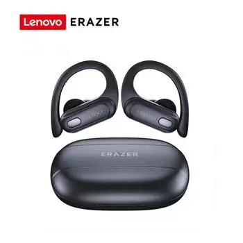 Lenovo XT60 Bluetooth наушники настоящие беспроводные наушники кнопка управления шумоподавлением крючки водонепроницаемые с микрофоном гарнитура