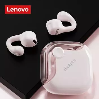 Lenovo XT61 Earphones Bluetooth Ear-clip Wireless Headphones with Mic Stereo Headsets Noise Reduction Earbuds