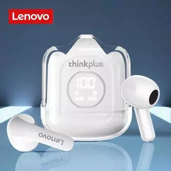 Lenovo XT65 TWS Беспроводные наушники Bluetooth 5.3 Двойное стерео шумоподавление Басовое сенсорное управление Гарнитура с длительным режимом ожидания