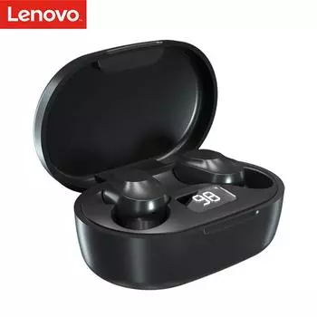 Lenovo XT91 TWS Беспроводные Bluetooth-наушники с шумоподавлением и сенсорным управлением, музыкальные наушники, дисплей с микрофоном