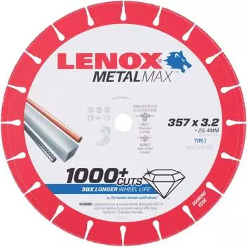 Lenox Metal Макс 14 357X25.4(20)X3.2мм