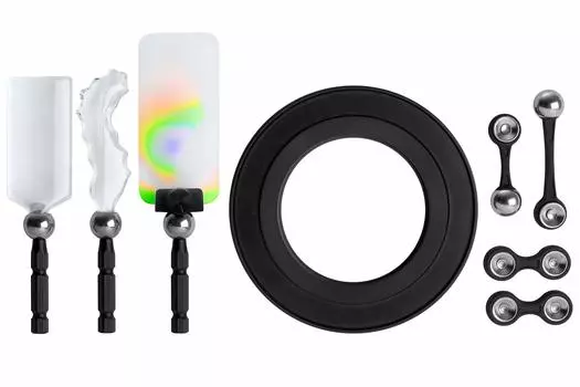 Lensbaby Filter Set OMNI Creative Filter System 3 Effect Wands Set Large Size for Filter Diameter 62-82mm