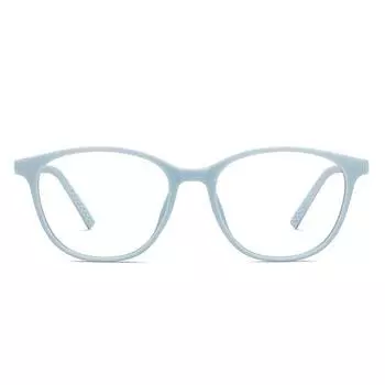 LENSKART BLU | Компьютерные очки с нулевым энергооттоком | Антибликовые, легкие | Прямоугольные с полной оправой | Для мужчин и женщин | Средние | LB E16221