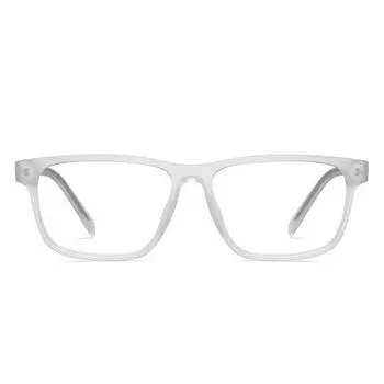 LENSKART BLU | Компьютерные очки с нулевым энергопоглощением | Антибликовые, легкие | Защита от ультрафиолета | Квадратная оправа | Унисекс | Маленькие | LB E16223