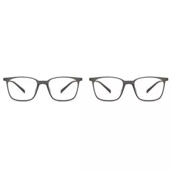 LENSKART BLU | Компьютерные очки Zero Power Blue Cut | Антибликовые, легкие | Защита от ультрафиолета | Унисекс | Средние | LB E13526 Упаковка из 2 шт.