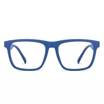 LENSKART BLU | Компьютерные очки Zero Power Blue Cut | Блокируют вредные лучи | Характеристики защиты от УФ-излучения | Для мужчин и женщин | Средний | LB E16218