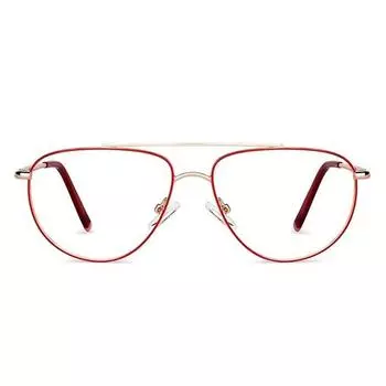 LENSKART BLU | Компьютерные очки Zero Power Blue Cut | Антибликовое покрытие, легкие | Каплевидная оправа | 100% защита от ультрафиолета | унисекс | Маленький | LB E14521