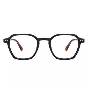 LENSKART BLU | Компьютерные очки Zero Power Cut и блокировка вредных лучей | Очки с защитой от ультрафиолета | Круглые очки с полной оправой | унисекс | Средние | LB E16227