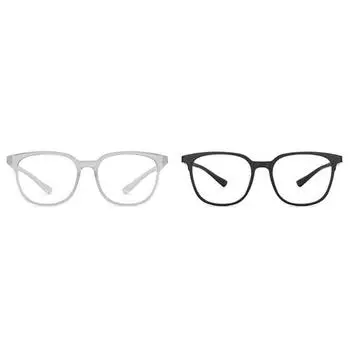 LENSKART BLU | Компьютерные очки Zero Power Blue Cut | Антибликовые, легкие | Защита от ультрафиолета | Унисекс | Большие | LB E13740/LB E14244 (Упаковка из 2 шт.)