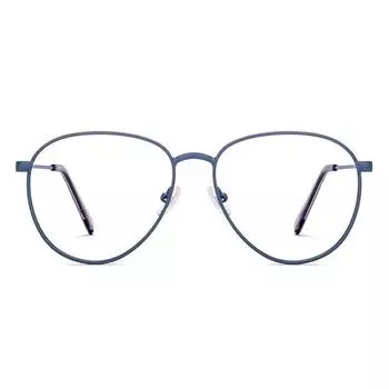 LENSKART BLU | Компьютерные очки Zero Power Cut | Антибликовые, легкие | Защита от ультрафиолета | Для мужчин и женщин | Большие | LB E17497