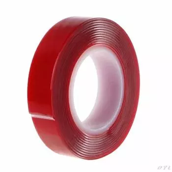 Лента Акриловая Монтажная Лента Прозрачная Двусторонняя Лента Клейкая Наклейка Двусторонняя Клейкая Нано Лента 15mm