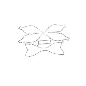 Лента бант DIY тиснение трафарет скрапбукинг альбом штамп бумажная карточка тиснение штампы