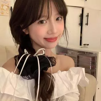 Лента-бант для волос Fairy, милая повязка для волос, универсальный головной убор, аксессуары для волос белый