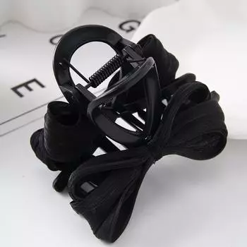 Лента бант волосы коготь шпилька головной убор мода Корея милые заколки заколки для волос краб женские головные уборы хвост аксессуары для волос