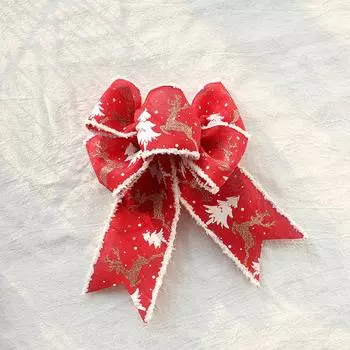 Лента белая бархатная кайма рождественский олень подарочная коробка упаковка лента подарочная коробка украшения своими руками праздничная атмосфера принадлежности 1 roll 2 meters серый