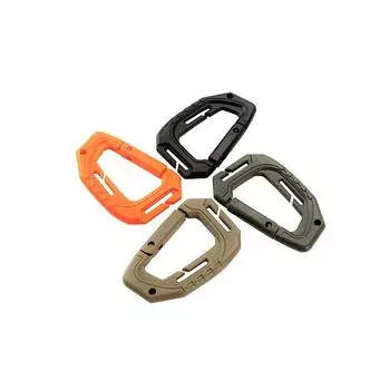 Лента, быстроподвешиваемая пряжка, легкая, большая D-пряжка, рюкзак, пластиковая подвесная пряжка D-типа, брелок для ключей, пряжка для альпинизма на открытом воздухе 9*5.8cm армия зеленый