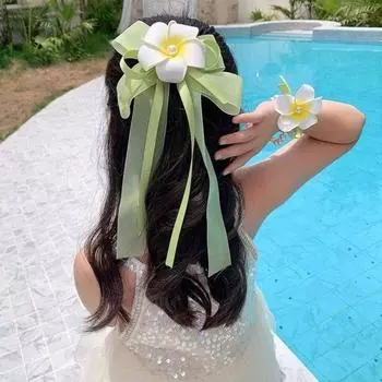 Лента Челка Заколка для волос Бантик Заколки для волос Головной убор Повязка на голову Девушка
