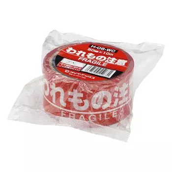 Лента Diatex Pioran Cross Display Fragile 50 мм x 10 м «Осторожно, предметы» H-06-WC