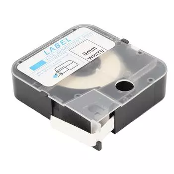 Лента для этикеток шириной 9 мм, длиной 8 м, самоклеящаяся лента для этикеток, сменные стержни для MAX LM380E LM390A LM370A LM