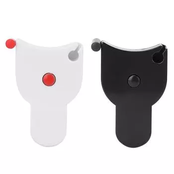 Лента для измерения веса с двойной шкалой Лента для измерения веса для шитья тела Red