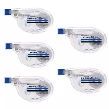 Лента для коррекции карандаша Tombow MONO Mono Air 6 мм с горизонтальной натяжкой 5 шт. CT-YA6-5P