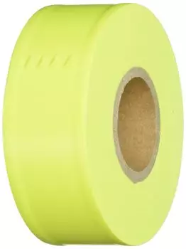 Лента для маркировки Shinwa Sokutei 30 мм x 50 м, флуоресцентно-желтая, 10 шт. 50159 флуоресцентный желтый