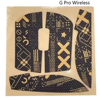 Лента для мыши, скейт, наклейка ручной работы, нескользящая, присасывается, пот для G Pro X