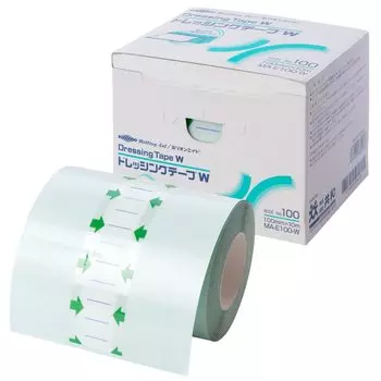 Лента для перевязочных материалов Million Aid W 100 мм x 10 м 1 рулон, водонепроницаемая пленка толщиной 20 микрон, рулон MA-E100-W