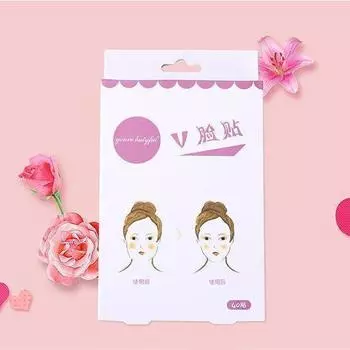 Лента для подтяжки лица, для глаз, двойного подбородка и шеи, мгновенное подтягивание кожи, водонепроницаемая, прозрачные пластыри для коррекции фигуры, подтяжка лица 40Pcs белый