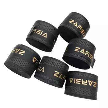 Лента для ракетки, ручки для ракетки для бадминтона, эластичная повязка для тенниса, противоскользящая повязка для тенниса, ракетка чёрный