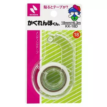 Лента для ремонта Nichiban, рулон с резаком, 18D, 18 мм, 10 штук Seek-kun