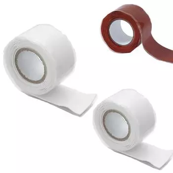 Лента для ремонта протечек в водопроводе, самоклеящаяся водонепроницаемая лента, оберните ленту для ремонта протечек в водопроводе One Size белый