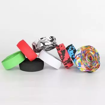 Лента для руля Цветная лента для руля велосипеда EVA Ремешок для противоскользящей ручки велосипеда Велосипедное оборудование Аксессуары для шоссейных велосипедов