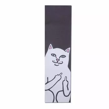 Лента для сцепления скейтборда RIPNDIP Lord Nermal (черный) Лента для захвата кошек чёрный