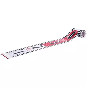 Лента для стержней Shinwa Sokutei из стекловолокна 1 м, ширина 60 мм, прозрачная упаковка JIS 77224