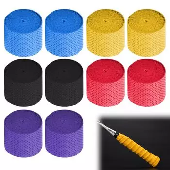 Лента для тенниса Лента для гольфа с мокрым покрытием Дышащая Впитывающая пот Дождливая погода Подходит для бадминтона Теннисная ракетка Гольф Удочка Велосипед